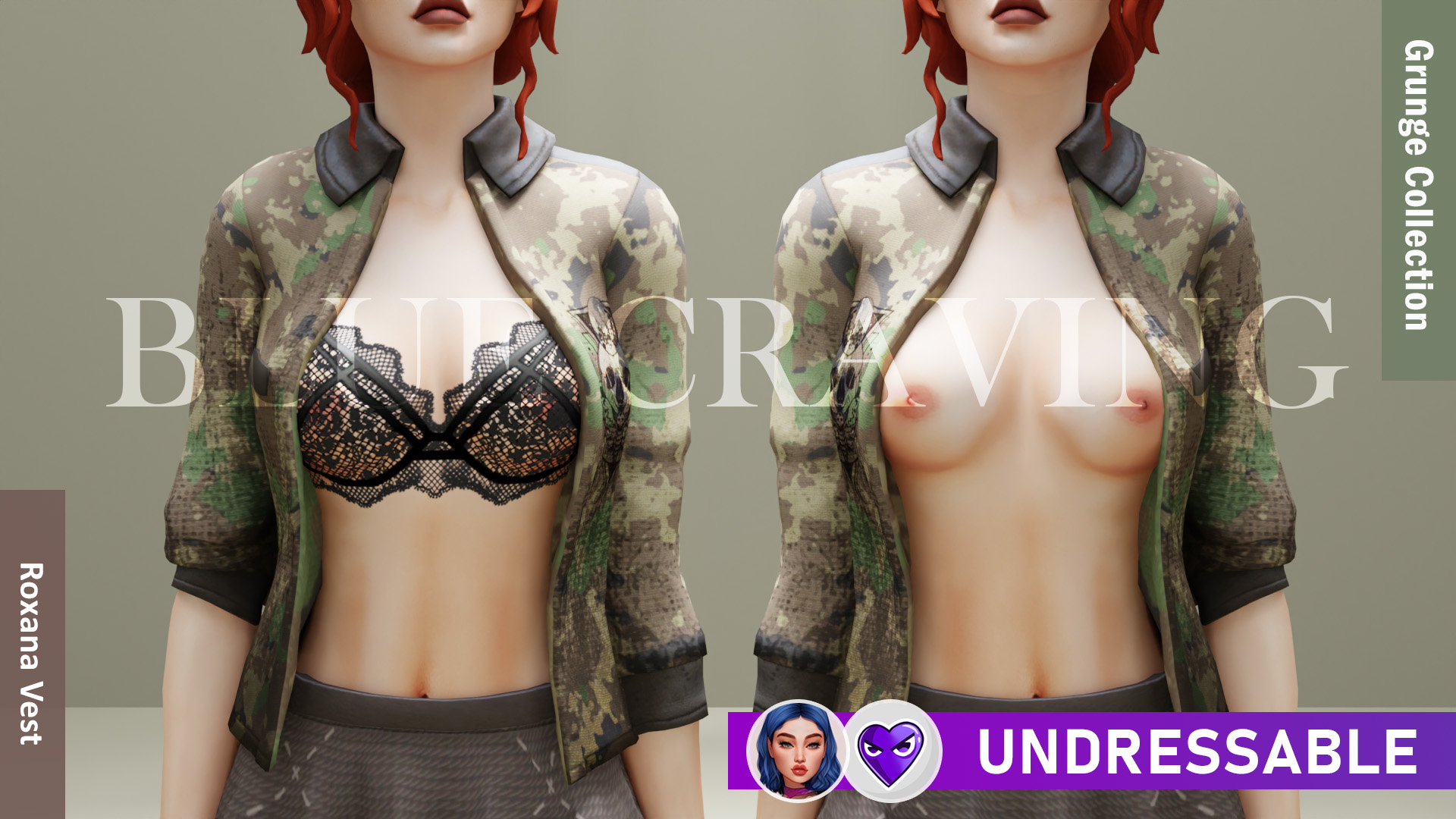 Blue Craving - Grunge - Roxana Vest
