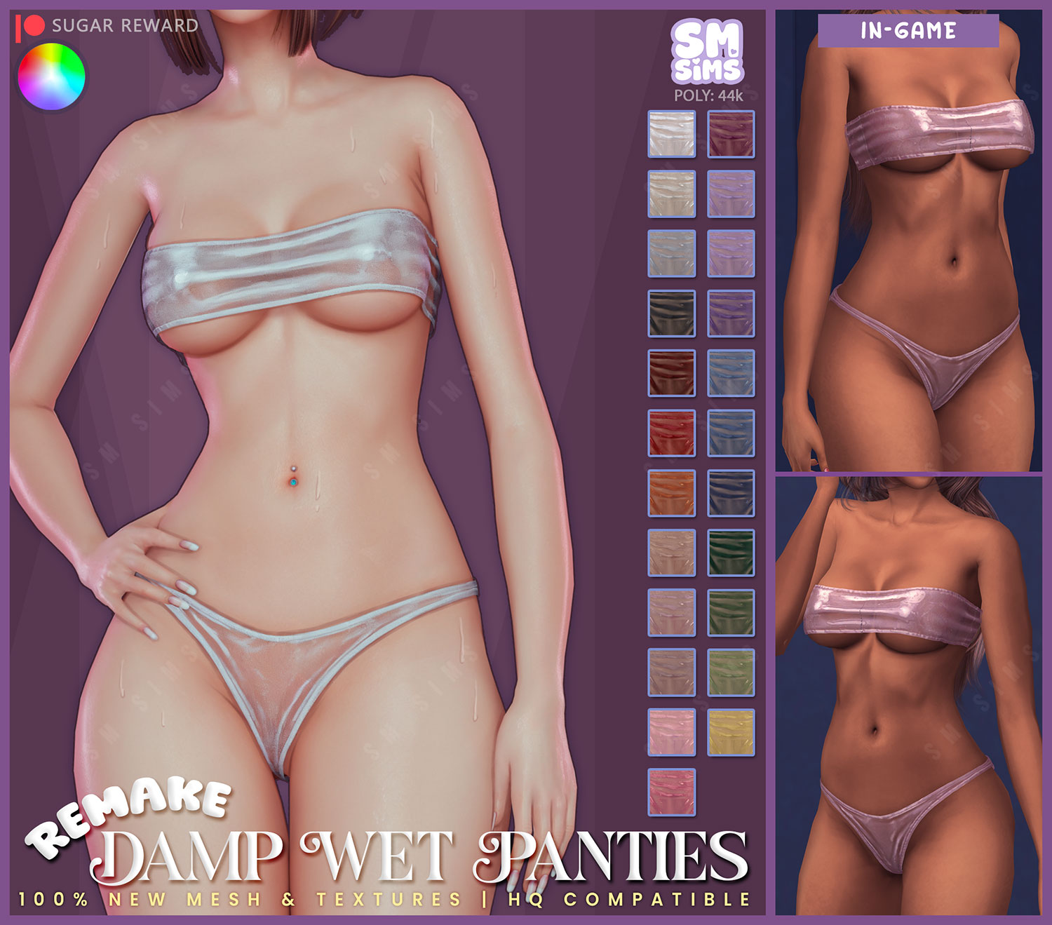 Damp Wet Panties REMAKE