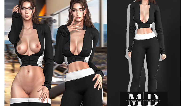 basic sexy sportswear set