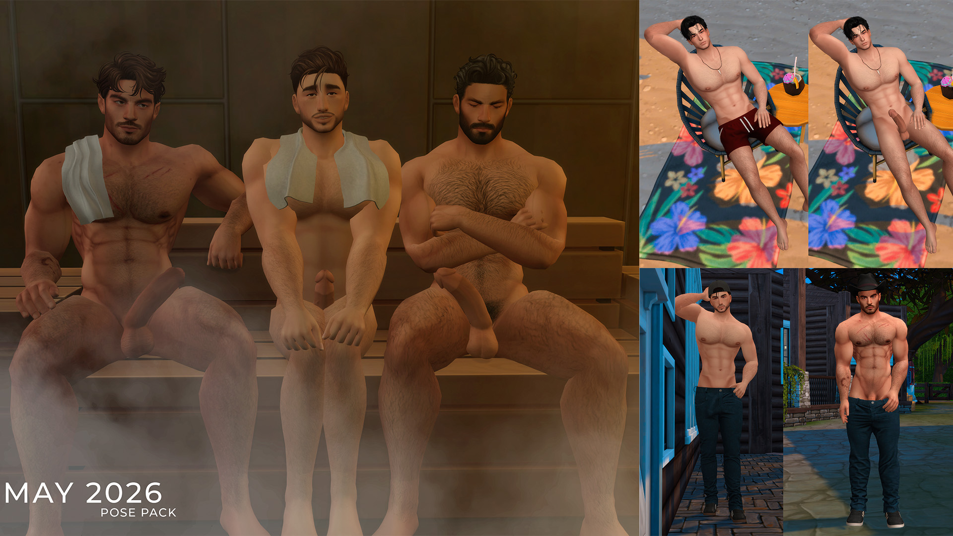 May 2026 - Pose pack