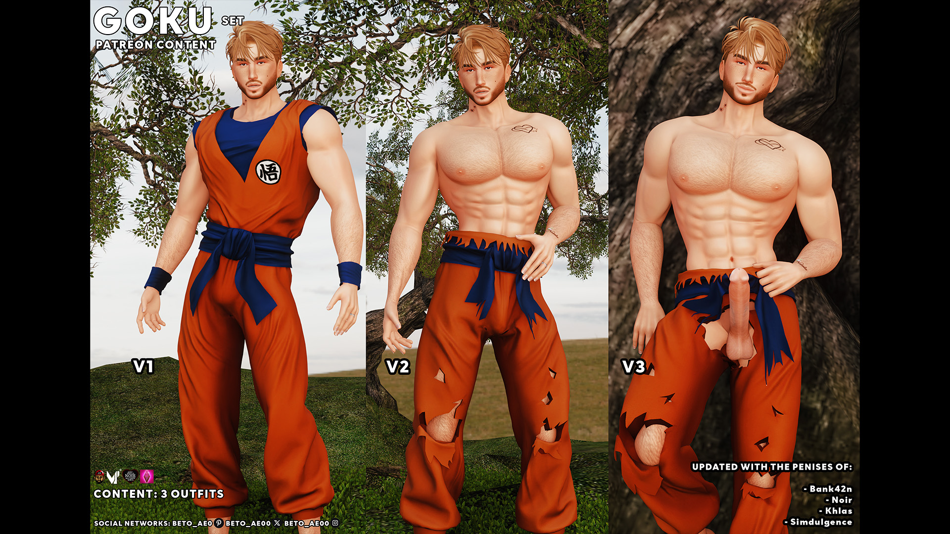 Goku - Set (Updated)