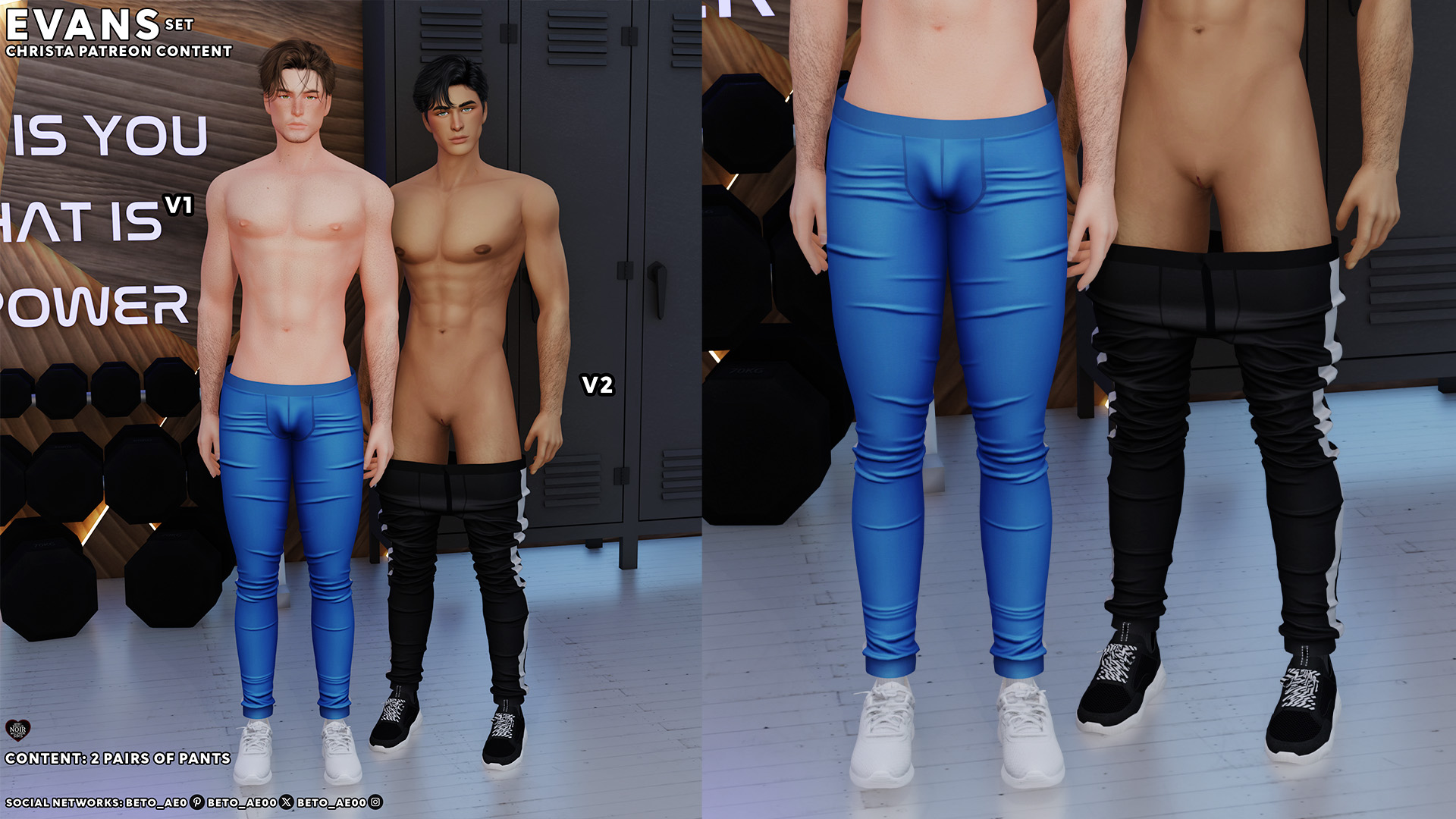 Evans - Set (Transgender version)