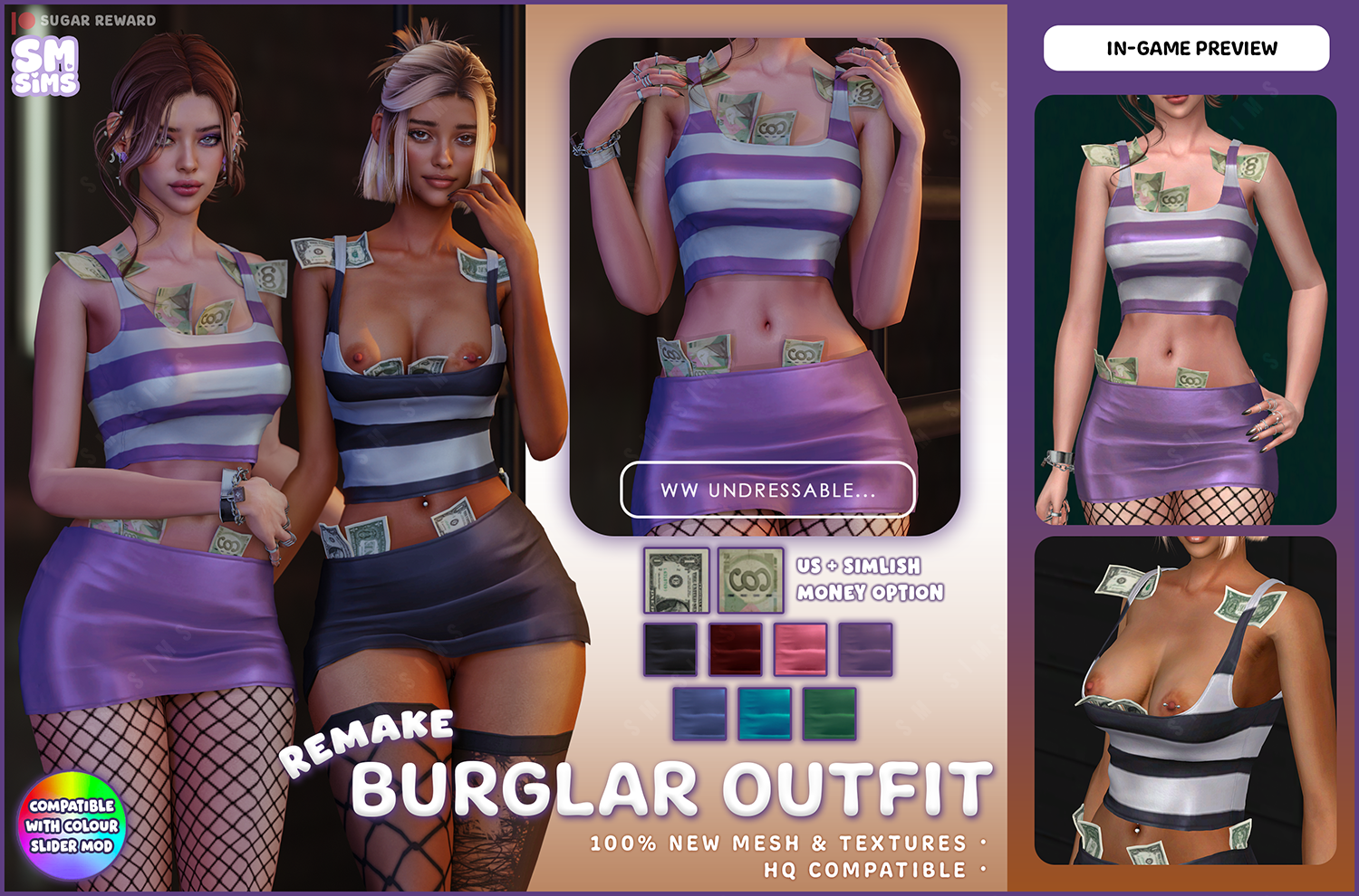 Burglar Outfit REMAKE ~UNDRESSABLE~