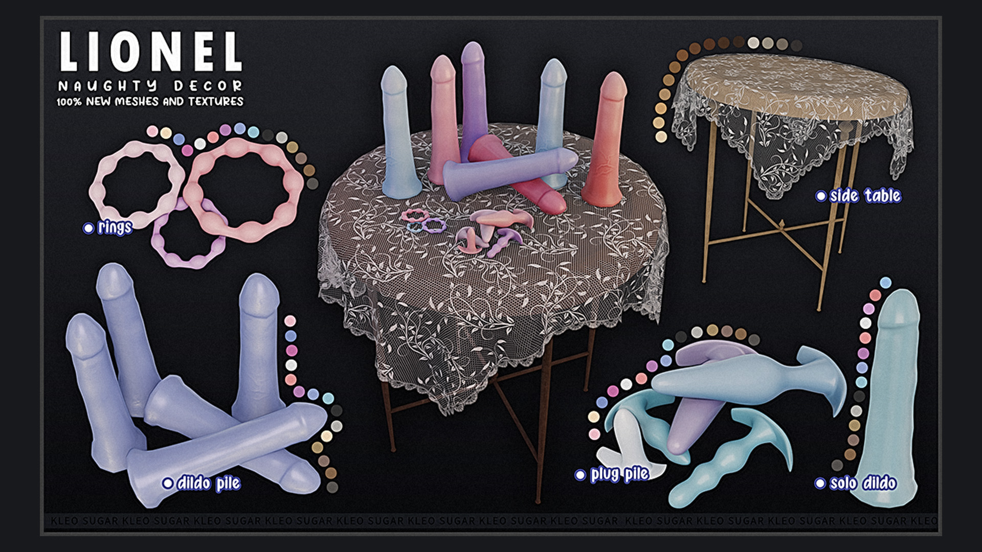 Lionel | Naughty Decor Objects
