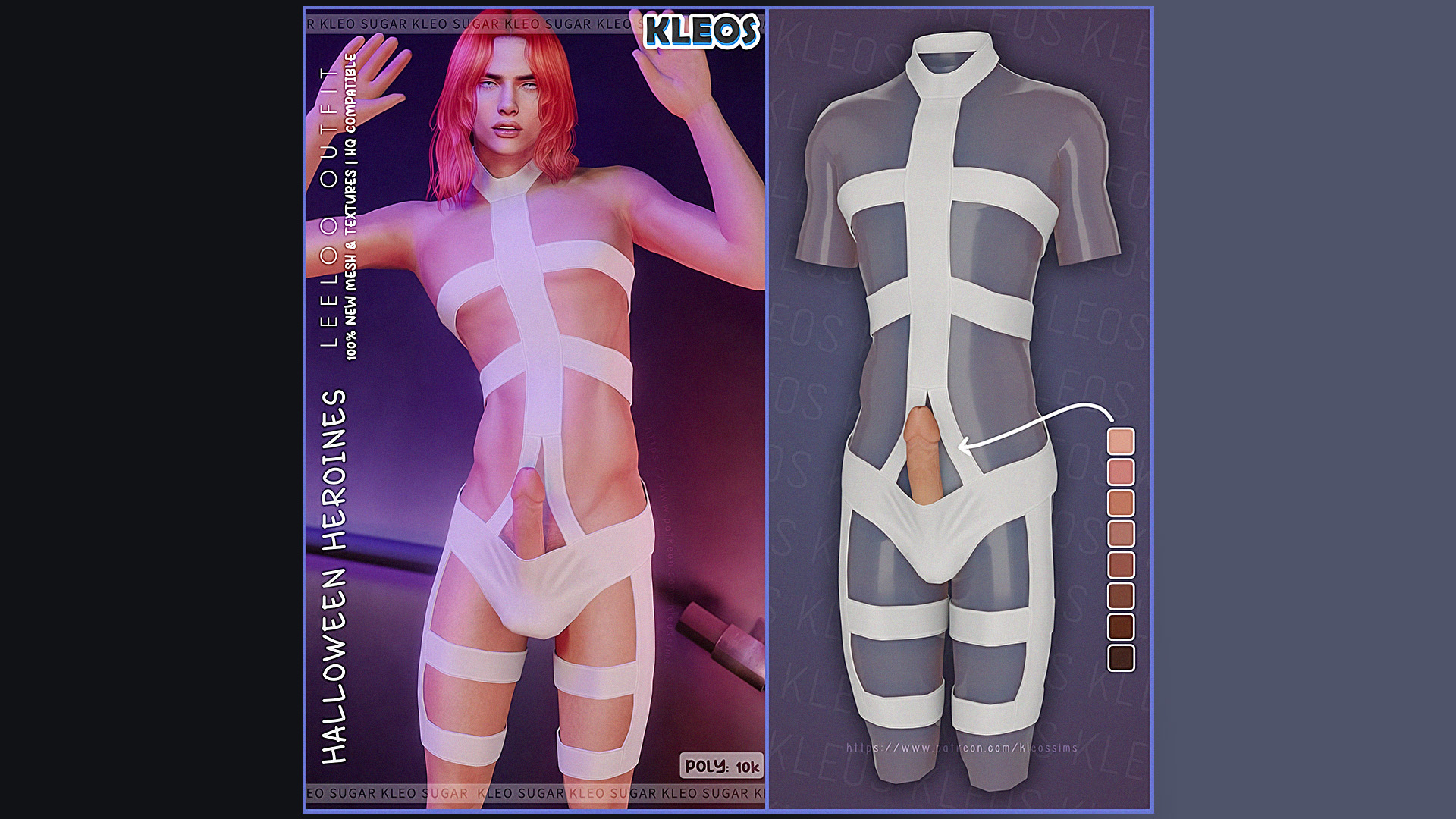 Halloween Heroines | Male Leeloo Outfit