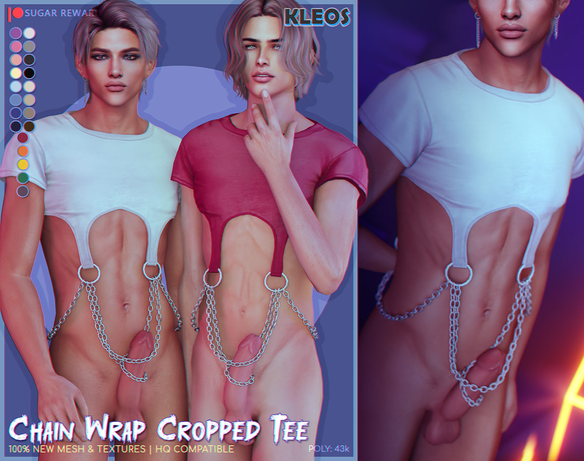 Chain Wrapped Tee (UPDATED 6/4)