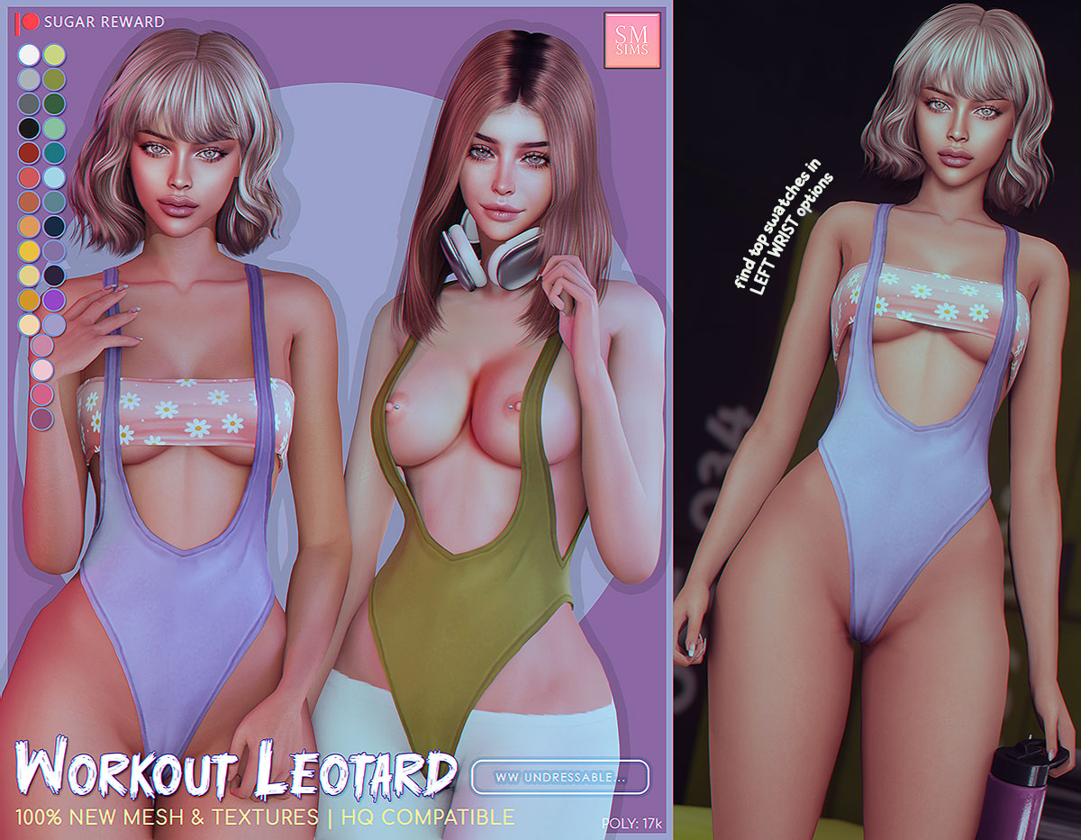 Work Out Leotard ~UNDRESSABLE~