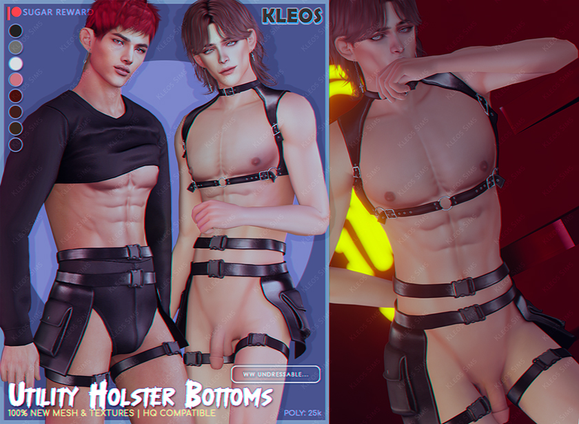 Utility Holster Bottoms (UPDATED 8/4)