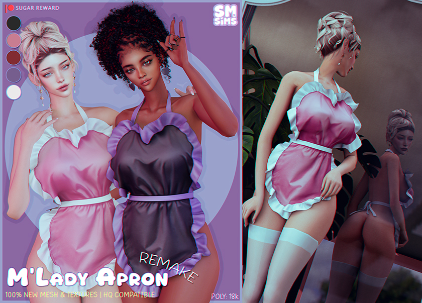 M'Lady Apron REMAKE (UPDATED 8/3)