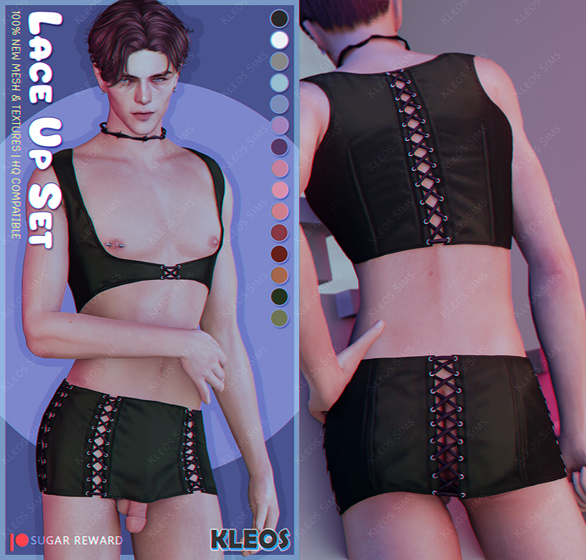 Men's Lace Up Set [UPDATED for ADAMV2]