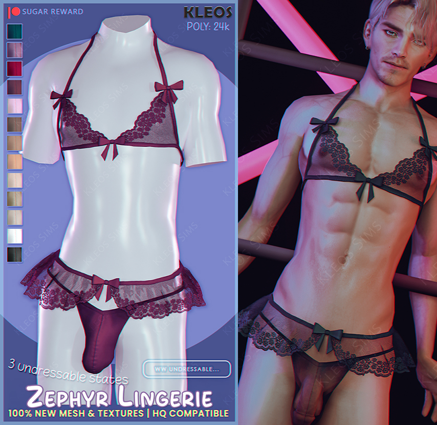 Zephyr Male Lingerie [UPDATED for ADAMV2]